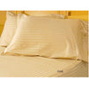 Luxury 600 Thread Count 100% Egyptian Cotton California King Sheet Set Striped In Gold - Anippe