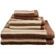 Luxury Egyptian Cotton Stripe 6PC Towel Set - Anippe