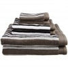 Luxury Egyptian Cotton Stripe 6PC Towel Set - Anippe