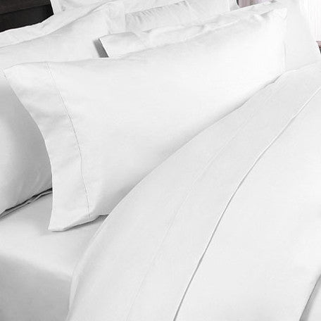 Luxury 1000 TC 100% Egyptian Cotton California King Sheet Set Solid In White