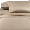 Luxury 1200 TC 100% Cotton  King Sheet Set Solid In Taupe - Anippe