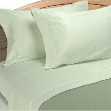 Luxury 1000 Thread Count 100% Egyptian Cotton King Sheet Set Solid In Sage