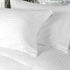 Luxury 800 TC 100% Egyptian Cotton Queen Sheet Set Striped In White - Anippe