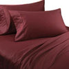 Luxury 800 TC 100% Egyptian Cotton Queen Sheet Set In Burgundy - Anippe