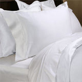 Luxury 1000TC 100% Egyptian Cotton Duvet Cover - Full/Queen Solid in White - Anippe