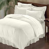 Luxury 1000TC 100% Egyptian Cotton Duvet Cover - King/Cal King Solid in Ivory - Anippe