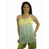 Cute 100% Pure Egyptian Cotton Pajama In Yellow - Anippe